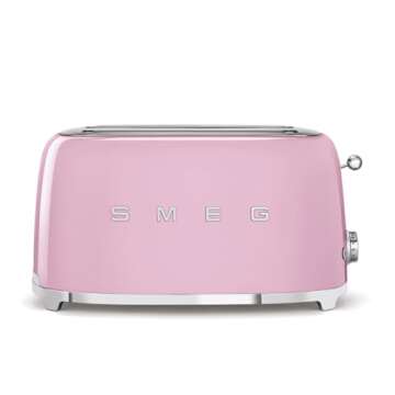 Smeg 50's Retro 4 - slice toaster (Pink)