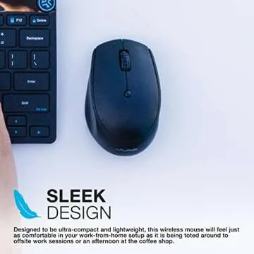 JLab GO Charge Wireless Mouse with Multi-Device Connectivity