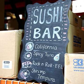 BAZIC Colored (12 Pcs) + White (12 Pcs) Chalk + Premium Chalkboard Eraser Bundle, Non-Toxic Kids Art Office Classroom Store Home, 1-Pack