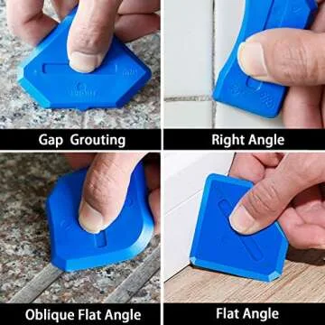 King&Charles 3 in 1 Silicone Caulking Tool Kit