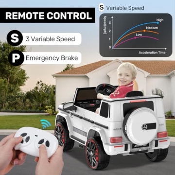 Luxurious Mercedes Benz G63 Kids Ride-on Electric Car