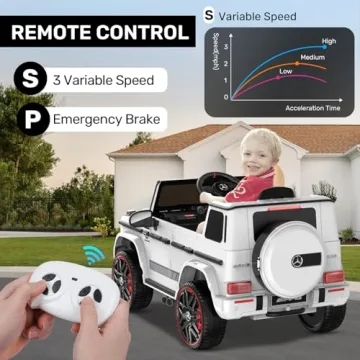 Luxurious Mercedes Benz G63 Kids Ride-on Electric Car