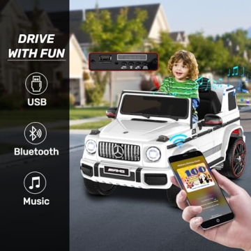 Luxurious Mercedes Benz G63 Kids Ride-on Electric Car