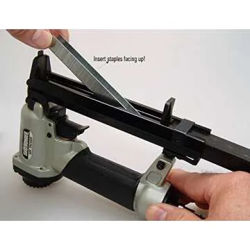 Pneumatic Heavy Duty Stapler for Upholstery & More