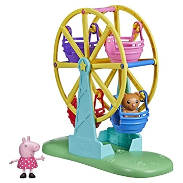 Peppa Pig's Ferris Wheel Playset - Fun Preschool Toy for Kids 3+
