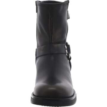 Steve Madden Women's Brixton Motorcycle Boot Chic Style