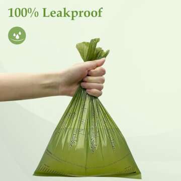 Leakproof Dog Waste Bags - 240 Count for Pets