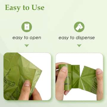 Leakproof Dog Waste Bags - 240 Count for Pets