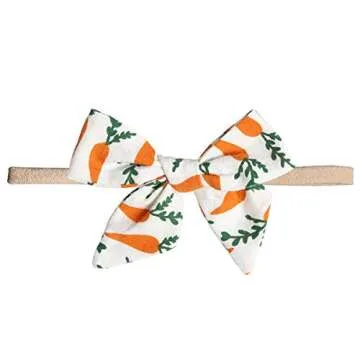 10pcs Baby Girl Nylon Headbands Floral Headbands Set - Elastic Nylon Hairbands Turban Hair Accessories for Newborns Infants Toddlers and Kids (ST10)