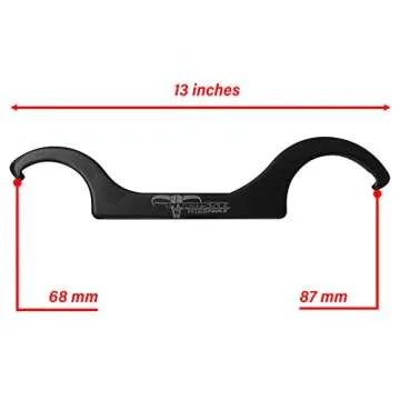 Pit Posse Shock Spanner Wrench Tool for Motorcycles