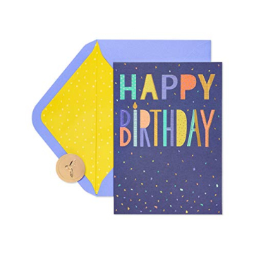 Elegant Papyrus Birthday Card - A Million Good Things