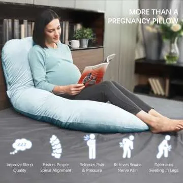 Moon Park Pregnancy Pillow - U-Shaped Comfort for All