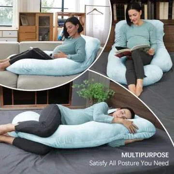 Moon Park Pregnancy Pillow - U-Shaped Comfort for All