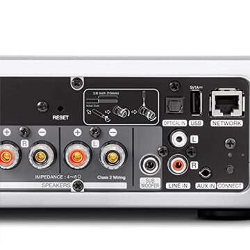 Denon HEOS-AMP Wireless Amplifier for Home Theater, Bluetooth Hi-Res Amplifier