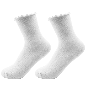 Dohia Women's Cotton Socks Women Ankle Socks Soft Cotton Bootie Socks Fashion Casual Socks D2-HYBZTW...