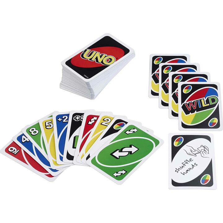 Family Travel Friendly Sturdy Storage Exclusive UNO Card Game