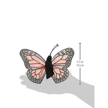 Folkmanis Monarch Butterfly Finger Puppet for Kids