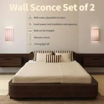 Stylish BAISTSAELER Wall Sconces Set of Two for Any Room