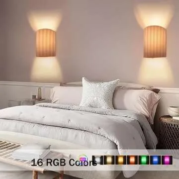 Stylish BAISTSAELER Wall Sconces Set of Two for Any Room