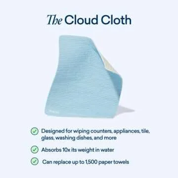 BLUELAND Cloud Cloth - Eco-Friendly Reusable Cleaning Solution