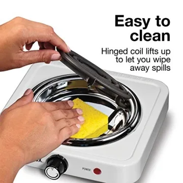 Proctor Silex 1200W Portable Electric Stove Adjustable Hot Plate