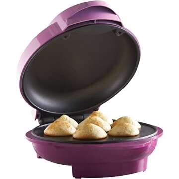 Brentwood Mini Cupcake Maker for Creative Young Chefs