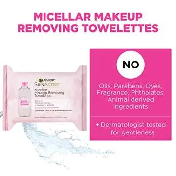 Garnier Micellar Wipes Gentle Makeup Remover for All