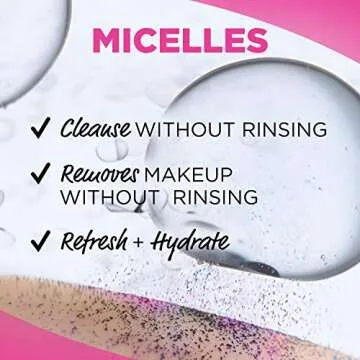 Garnier Micellar Wipes Gentle Makeup Remover for All