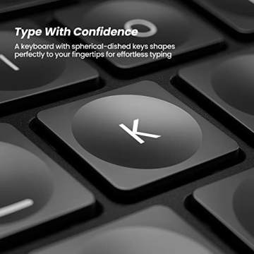 Nulea Wireless Ergonomic Keyboard with Backlight and USB-C