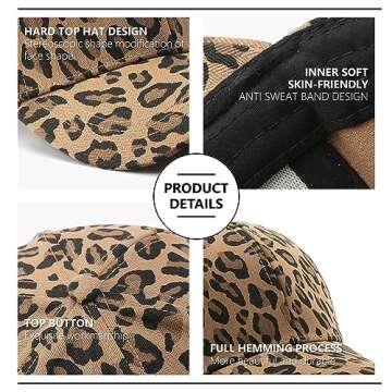 AULPEE Women's Vintage Baseball Cap, Adjustable & Stylish