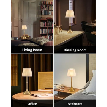 Stylish KDG Cordless LED Table Lamp for Any Space