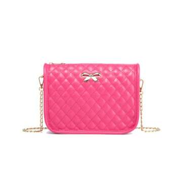 H HANBELLA - A FASHION TRENDY COLLECTION. FOREVER. - Hot Pink Crossbody Purse for Women Cute Quilted...