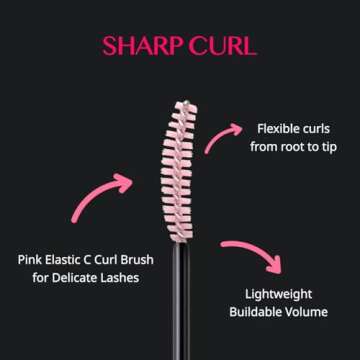 CLIO KILL LASH SUPERPROOF MASCARA 010 SHARP CURL Black