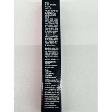 CLIO KILL LASH SUPERPROOF MASCARA 010 SHARP CURL Black