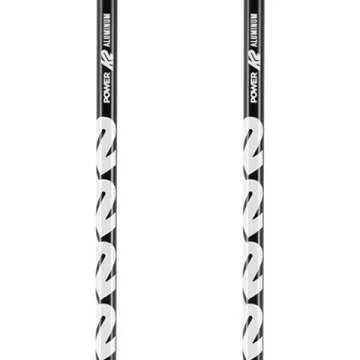 K2 Men's Power Alu Black Ski Pole for Ultimate Performance