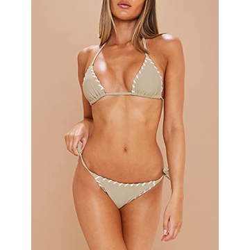 Stylish ZAFUL Bikini Set - Women’s Designer Two Piece Swimsuit