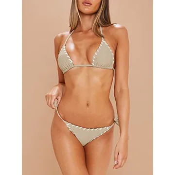 Stylish ZAFUL Bikini Set - Women’s Designer Two Piece Swimsuit