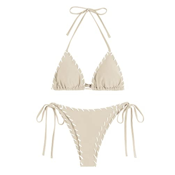 Stylish ZAFUL Bikini Set - Women’s Designer Two Piece Swimsuit