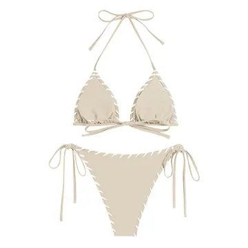 Stylish ZAFUL Bikini Set - Women’s Designer Two Piece Swimsuit