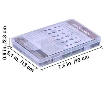 348 Pcs Safety Eyes and Noses for Dolls and Crafts