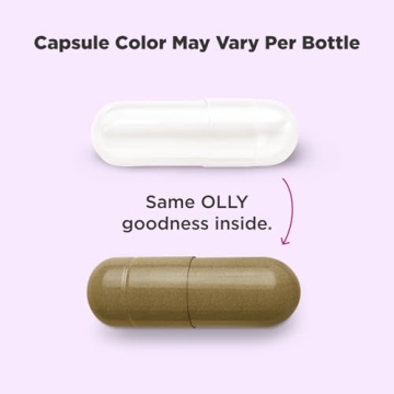 OLLY Beat The Bloat Capsules, Digestive Support Enzymes, Supplement for Women - 25 Count