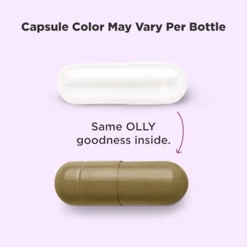 OLLY Beat The Bloat Capsules, Digestive Support Enzymes, Supplement for Women - 25 Count