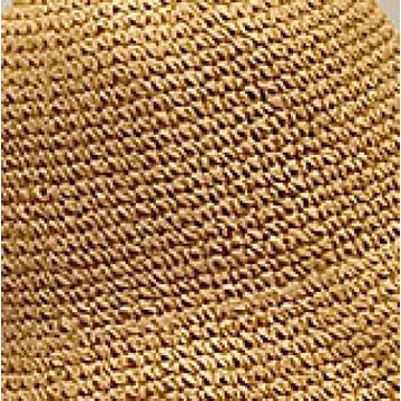 ASO-SLING Women's Bucket Hat Cap Female Summer Hats Braided Straw Hat Fishing Hat Elegant Women Beach Straw Hat Khaki, One Size