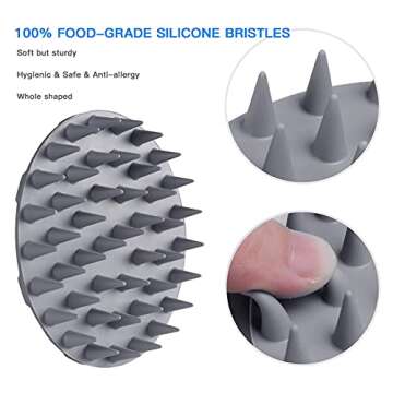 INNERNEED Scalp Massager for Hair Growth & Dandruff Relief