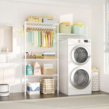 Ulif U10 Laundry Room Storage Shelves: Durable & Adjustable