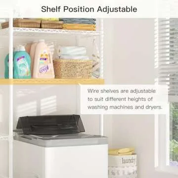 Ulif U10 Laundry Room Storage Shelves: Durable & Adjustable