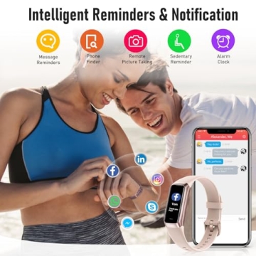 Stylish Zeacool Fitness Tracker with Heart Rate Monitor