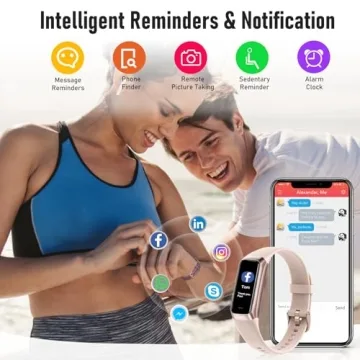 Stylish Zeacool Fitness Tracker with Heart Rate Monitor