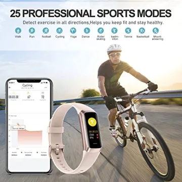 Stylish Zeacool Fitness Tracker with Heart Rate Monitor