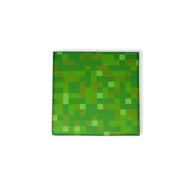 Minecraft Storage Bin Cube Organizer with Lid (15 Inch, Grass Block)
